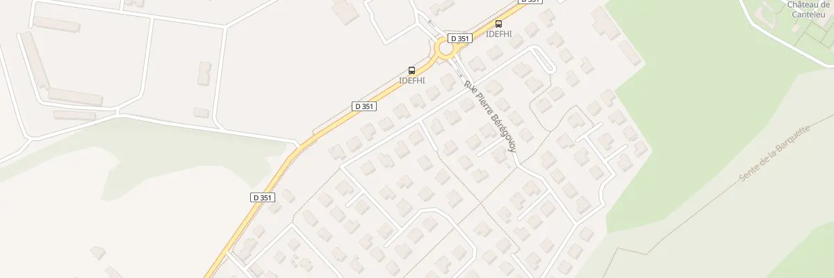 Plan du 33 Rue Pierre Beregovoy à Canteleu