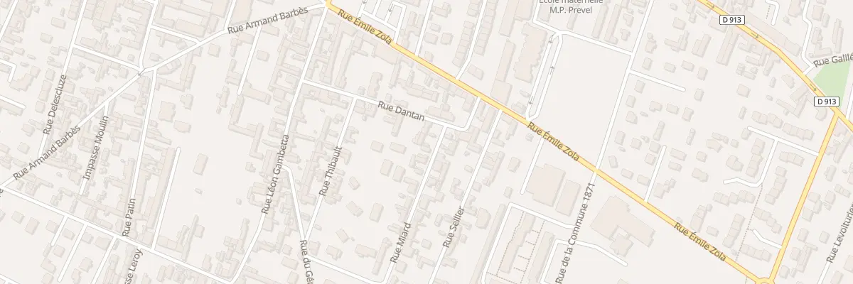 Plan du 2 Rue Miard à Caudebec-lès-Elbeuf