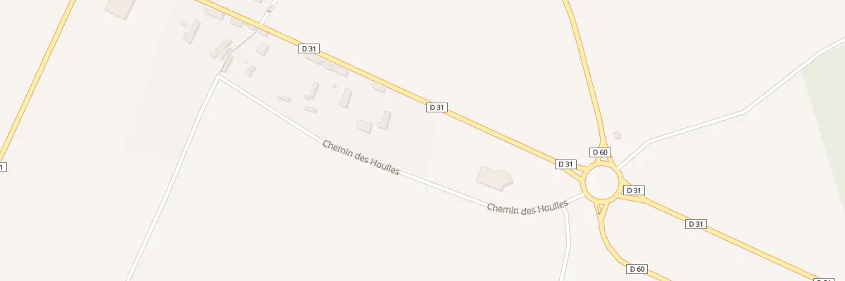 Plan du 6 Che des Houlles à Claville