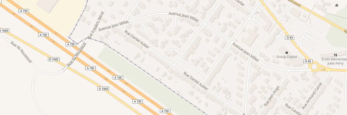 Plan du 32 Rue Jean de Bethencourt à Maromme