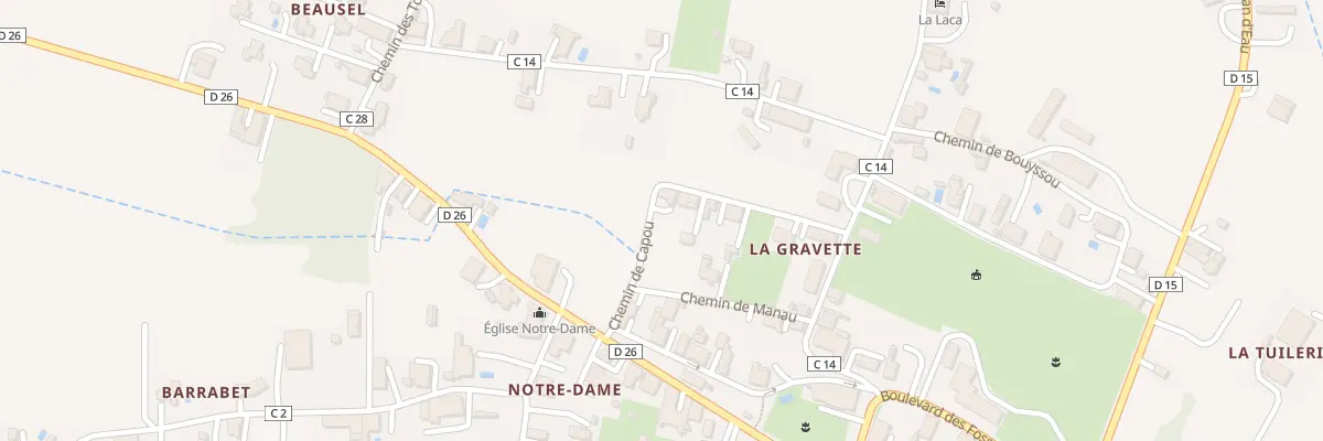 Plan du 9 Che de Capou à Saint-Nicolas-de-la-Grave