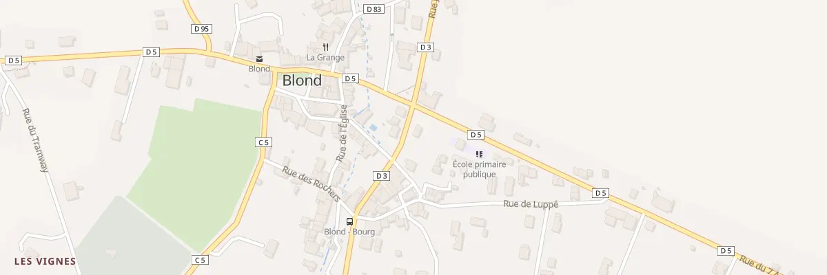 Plan du 13 Rue Jean Giraudoux à Blond