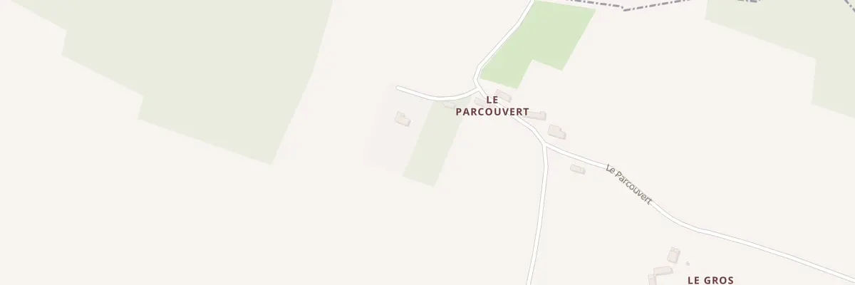 Plan du 4 Le Parcouvert à La Croix-du-Perche