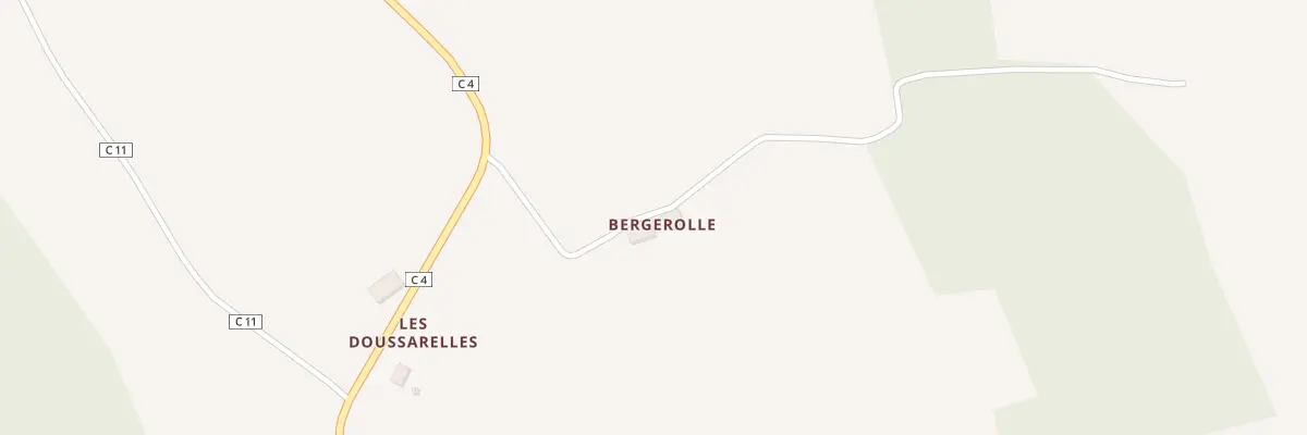 Plan du 5016 Bergerol à Fajolles