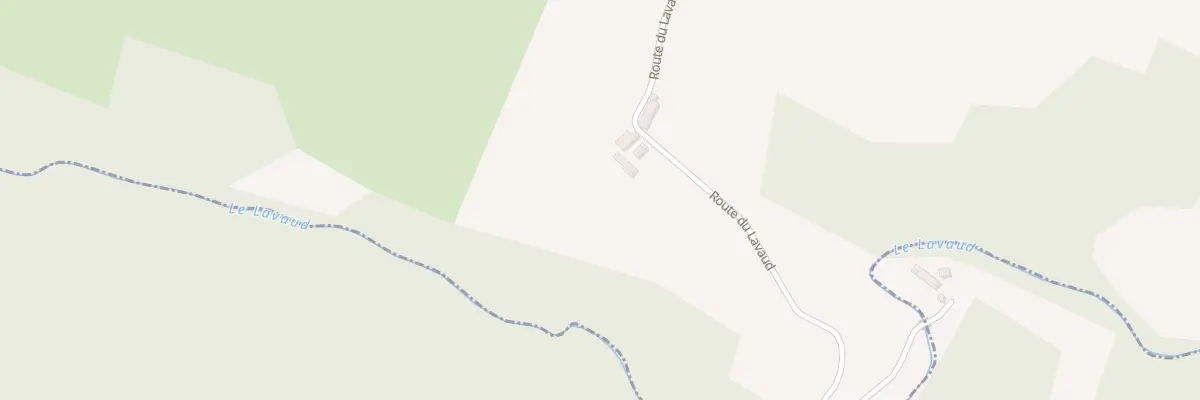 Plan du 1442 Rte du Lavaud à Sarrazac