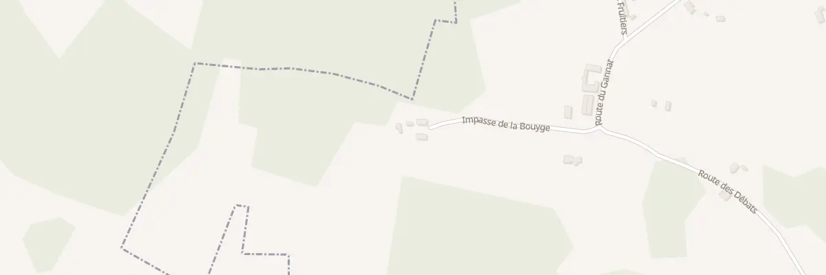 Plan du 151 Imp de la Bouyge à Thenon