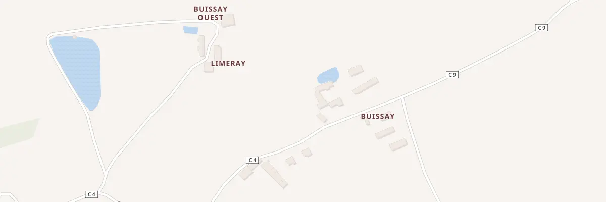Plan du 203 Buissay à Azé