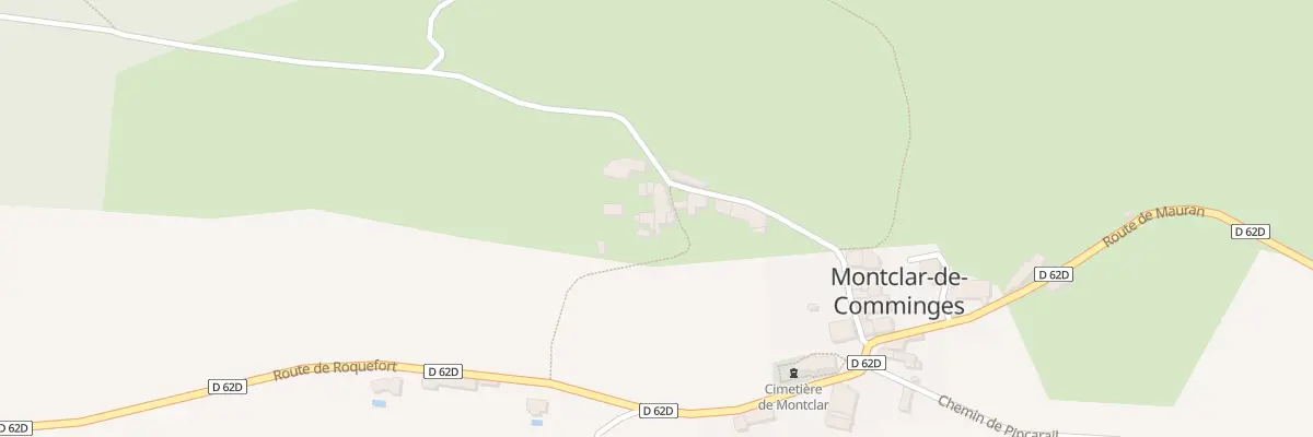 Plan du 7 Feuillet à Montclar-de-Comminges