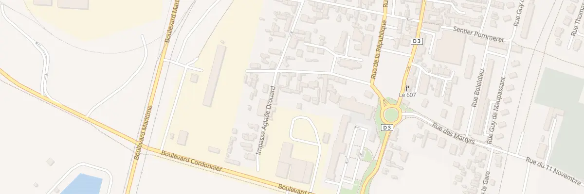 Plan du 51 Imp Aglaee Drouard à Petit-Couronne