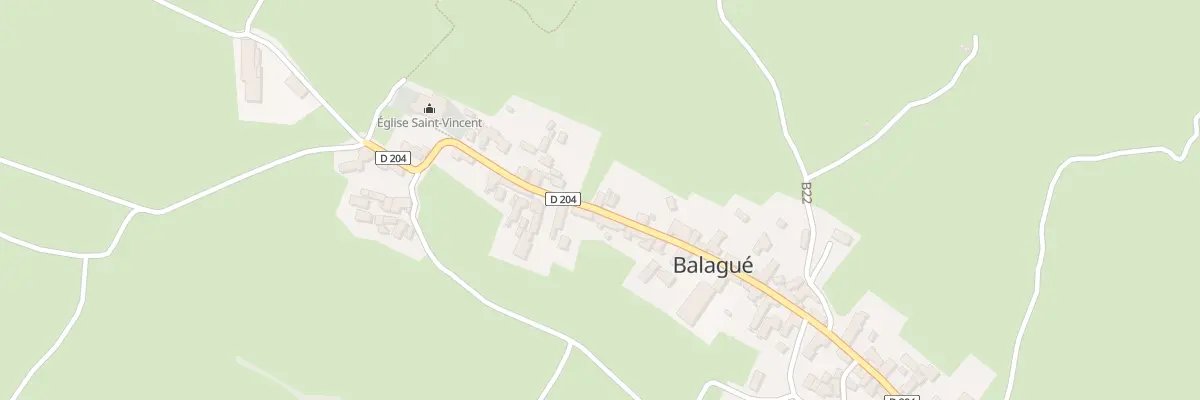 Plan du 178 Balagué à Balaguères