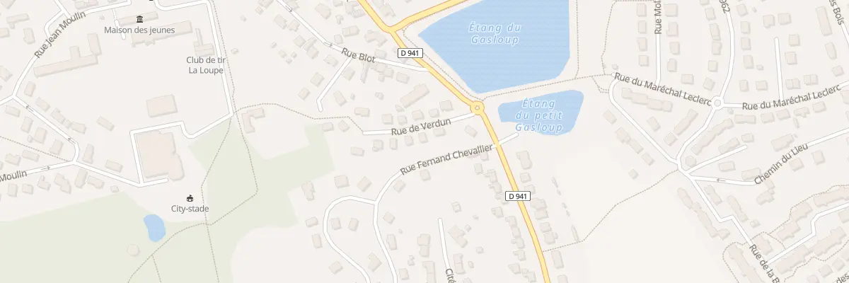 Plan du 5 Rue de Verdun à La Loupe