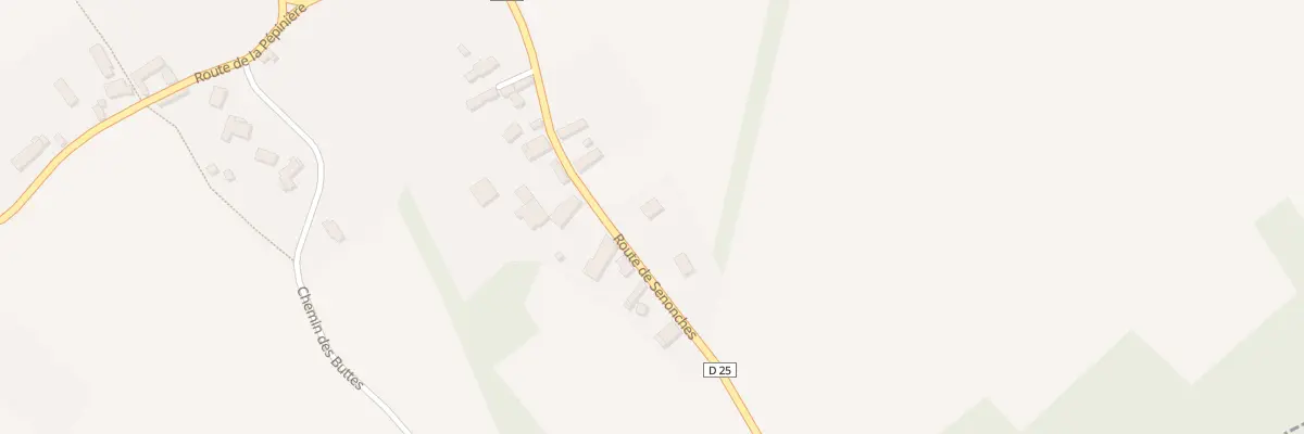 Plan du 13 Rte de Senonches à La Framboisière