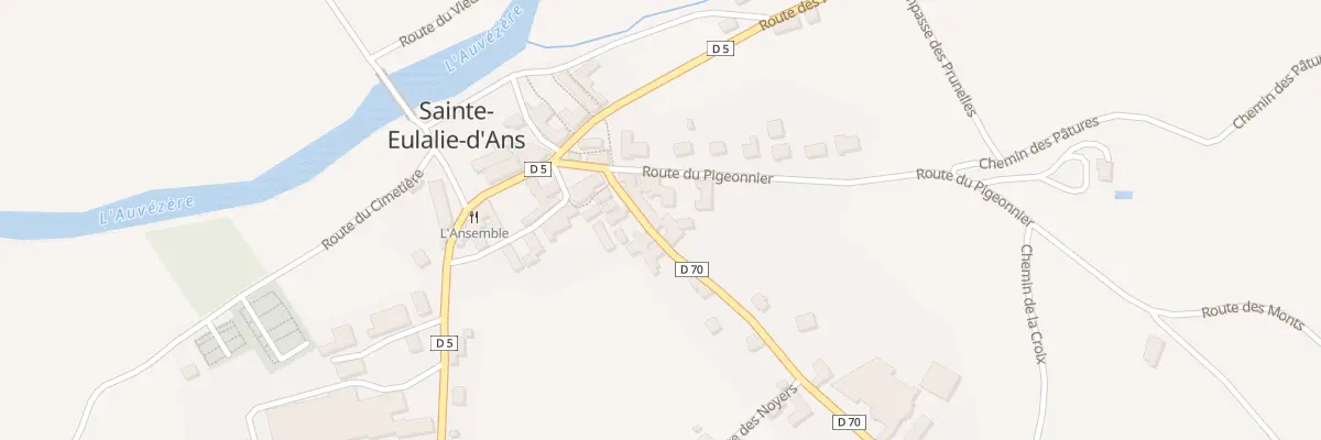 Plan du 22B Le Bourg à Sainte-Eulalie-d’Ans