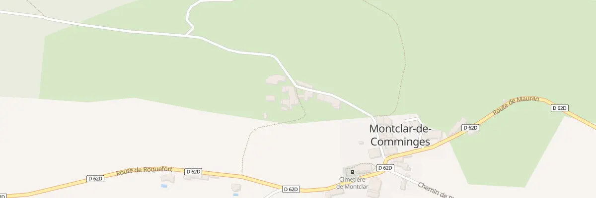 Plan du 3 Feuillet à Montclar-de-Comminges