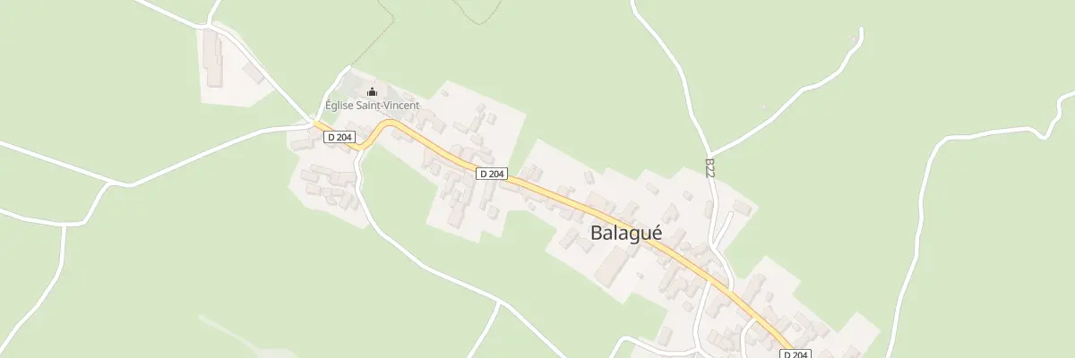Plan du 26 Balagué à Balaguères