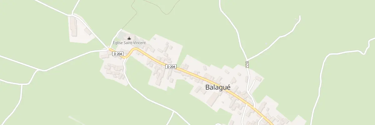 Plan du 25 Balagué à Balaguères