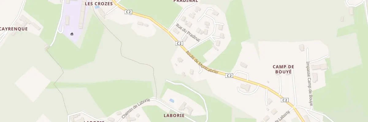 Plan du 488 Rte de Montcabrier à Sauveterre-la-Lémance
