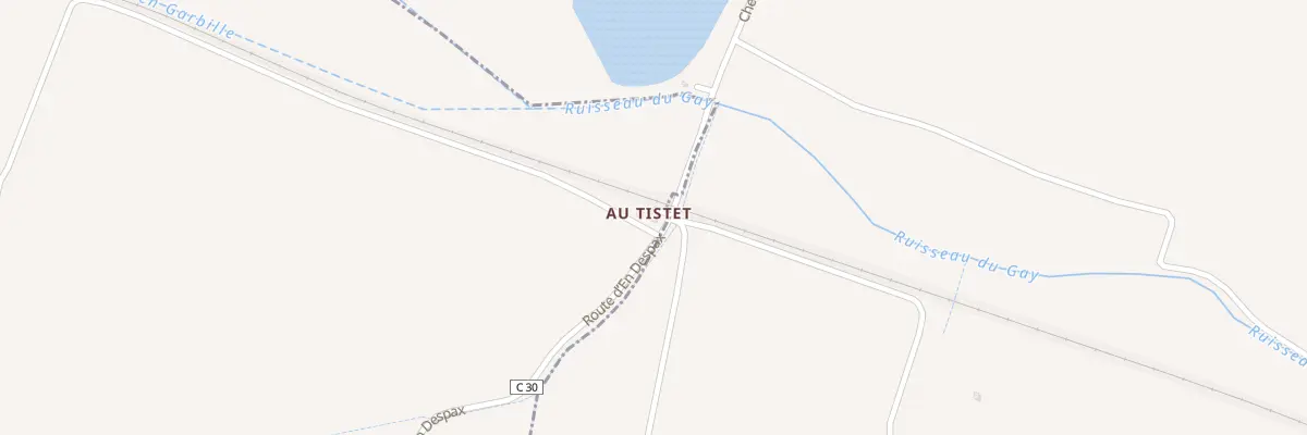 Plan du 5033 Au Tistet à Monferran-Savès