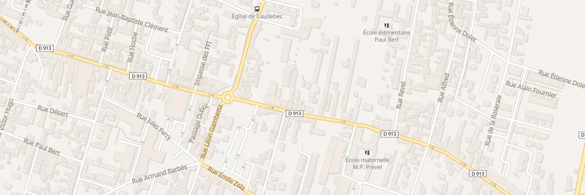 Plan du 108 Rue de la République à Caudebec-lès-Elbeuf