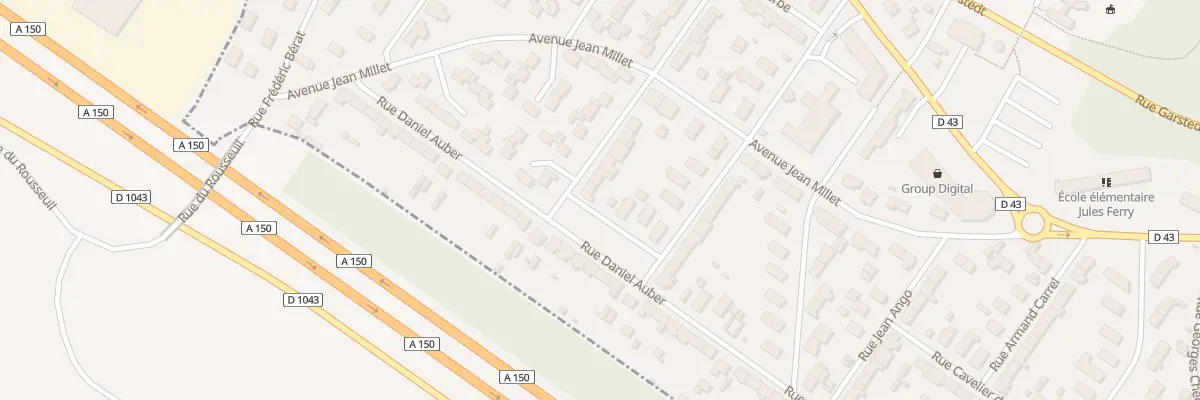 Plan du 19 Rue Jean de Bethencourt à Maromme
