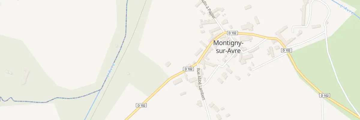 Plan du 684 Rue François de Laval à Montigny-sur-Avre
