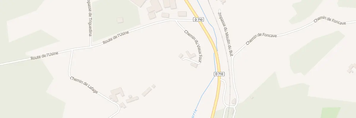 Plan du 61 Lafage à Mazeyrolles