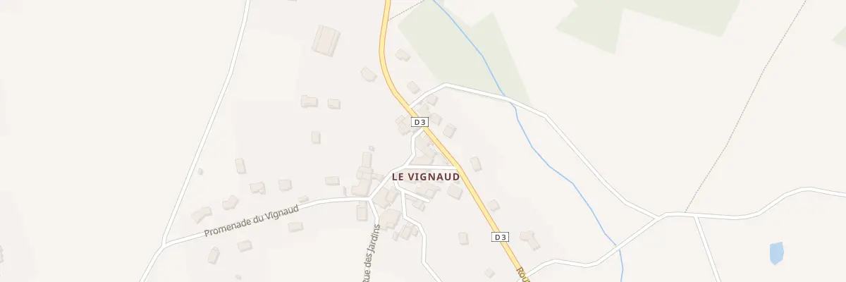 Plan du 8 Rte de Cognac à Saint-Victurnien