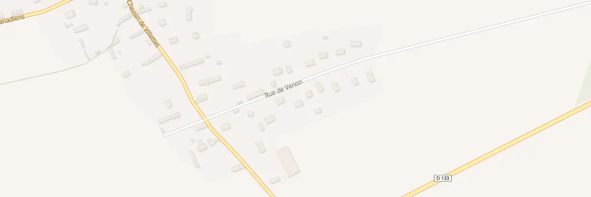 Plan du 7 Rue de Venon à Ecquetot