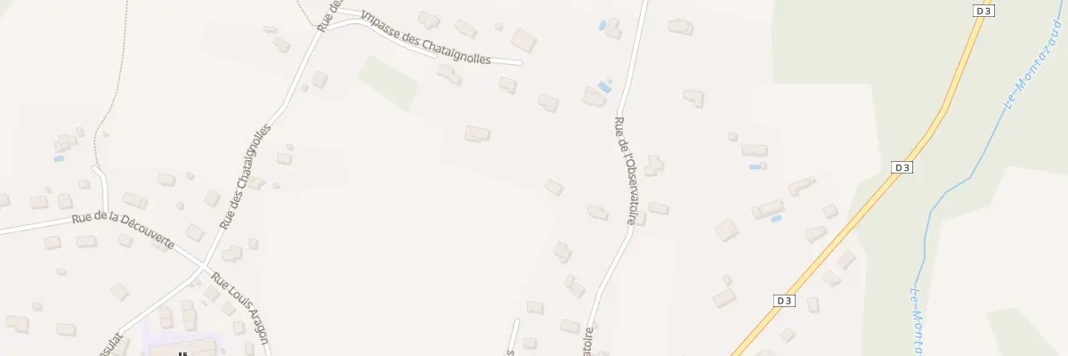 Plan du 13A Rue de l’Observatoire à Saint-Victurnien