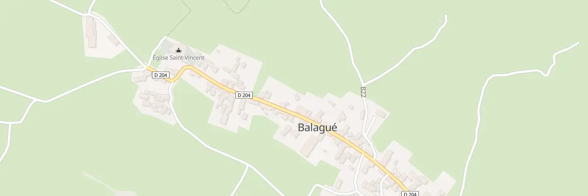 Plan du 5224 Balagué à Balaguères