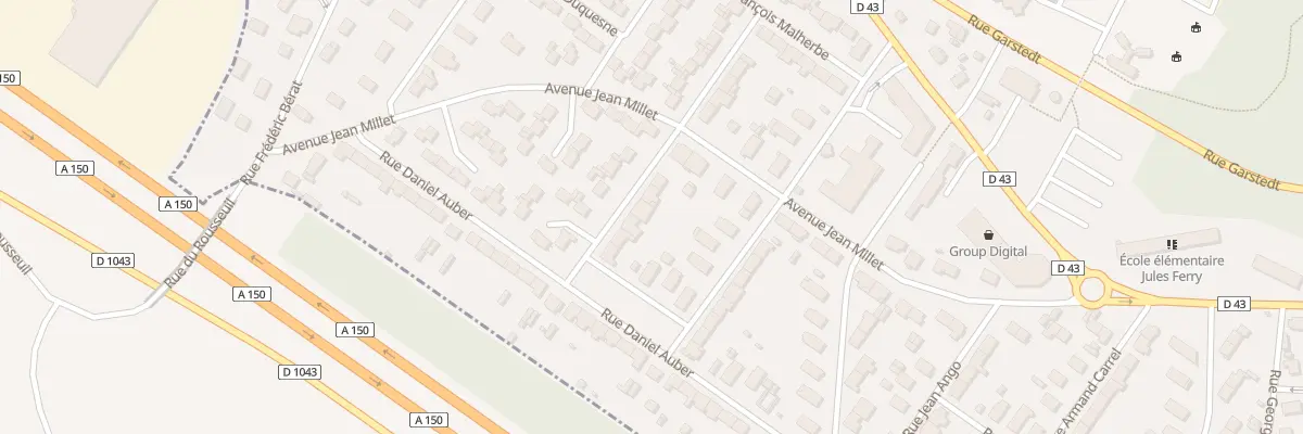 Plan du 13 Rue Jean de Bethencourt à Maromme