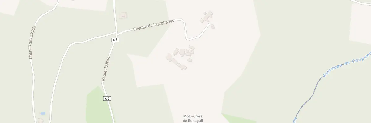 Plan du 291 Che de Lascabanes à Saint-Front-sur-Lémance