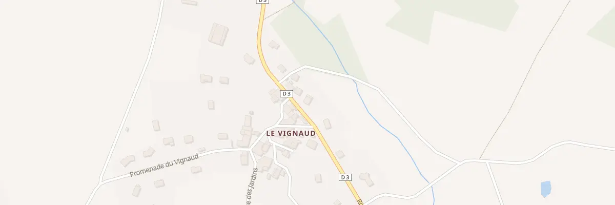 Plan du 11 Rte de Cognac à Saint-Victurnien