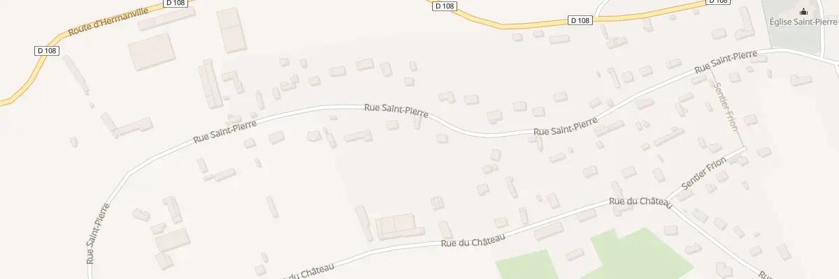 Plan du 625 Rue Saint-Pierre à Auppegard