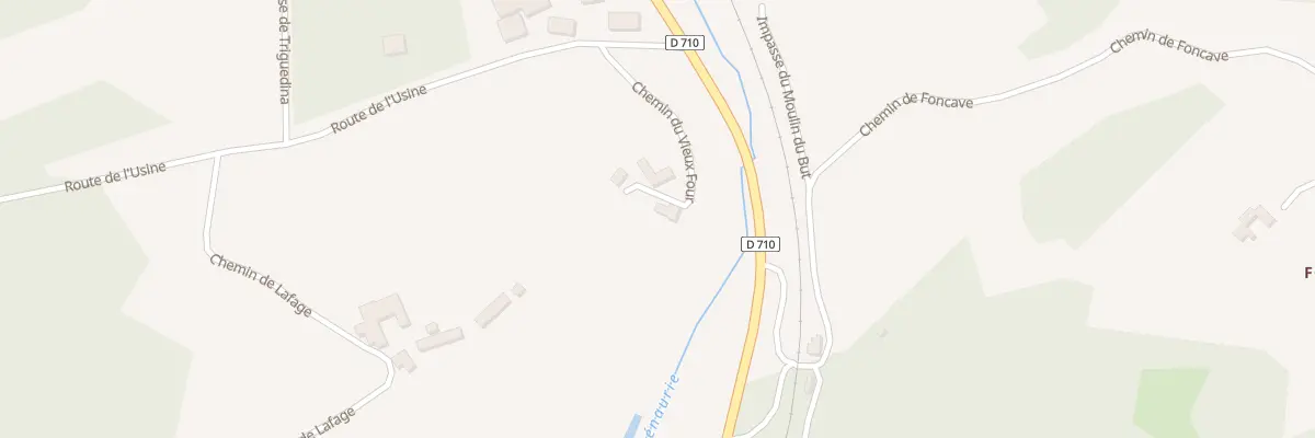 Plan du 62 Lafage à Mazeyrolles