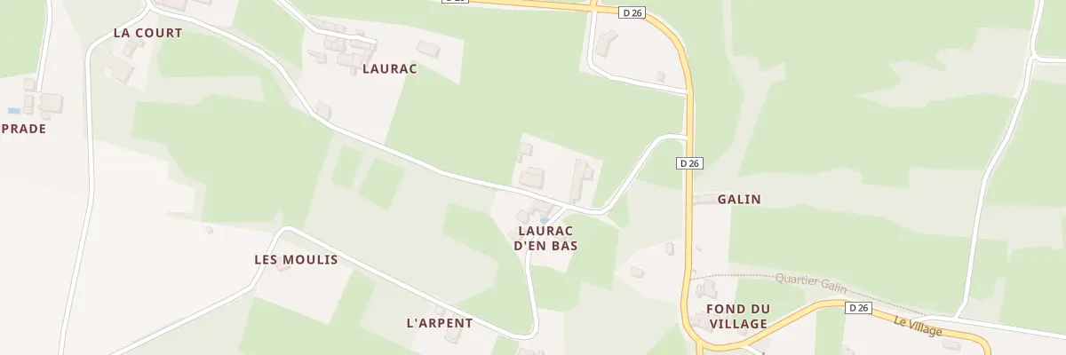 Plan du 4 Laurac à Belbèze-en-Comminges