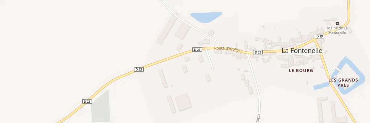 Plan du 19 Rte d’Arville à La Fontenelle
