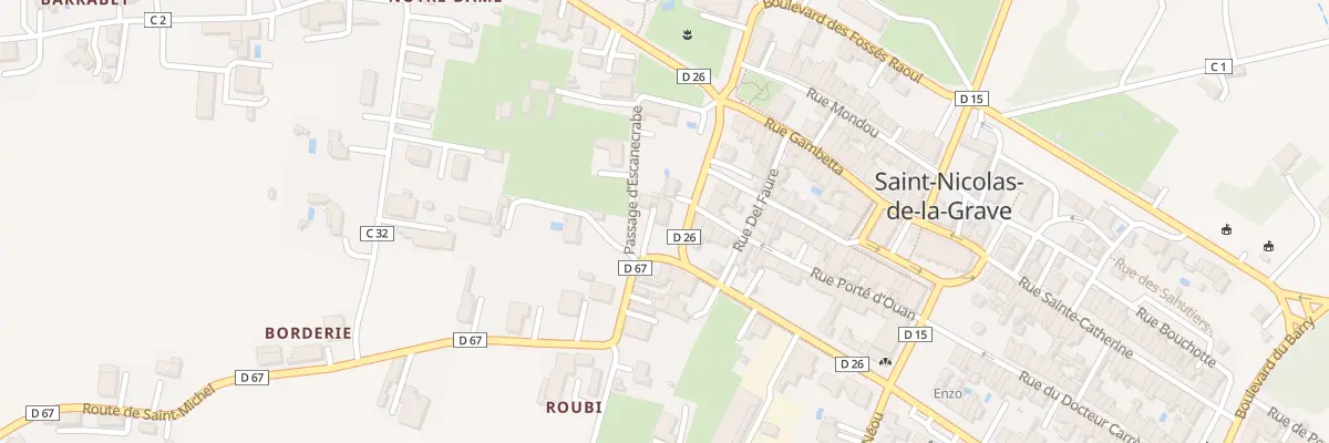 Plan du 17 Bd de la Fontanelle à Saint-Nicolas-de-la-Grave