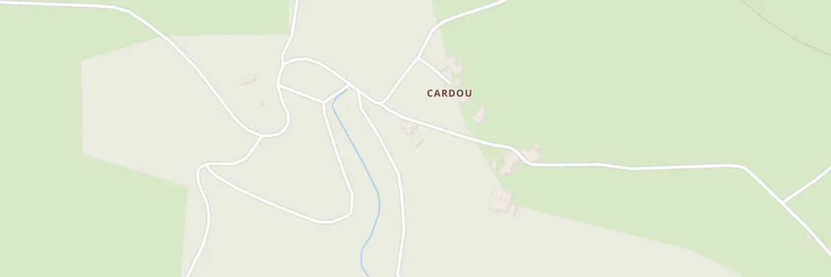 Plan du 5370 Cardou à Montaigu-de-Quercy