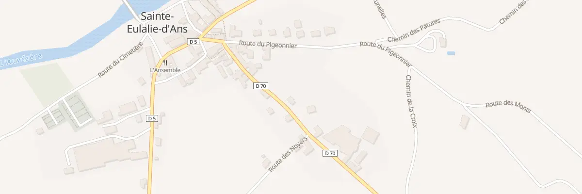 Plan du 155 Rte de Gabillou à Sainte-Eulalie-d’Ans
