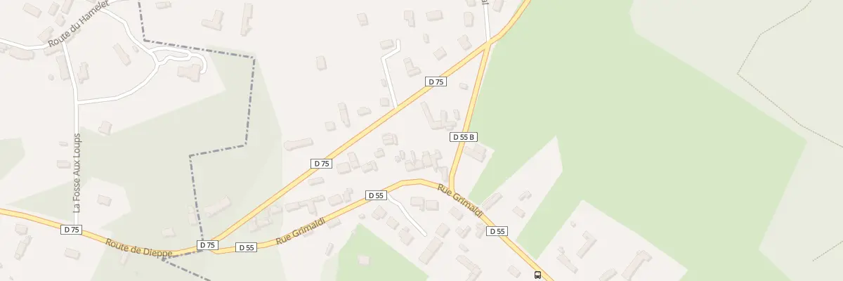 Plan du 1030 Rue Grimaldi à Hautot-sur-Mer