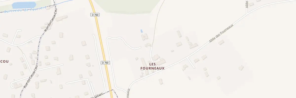 Plan du 37 Les Fourneaux à Ferrière-sur-Beaulieu