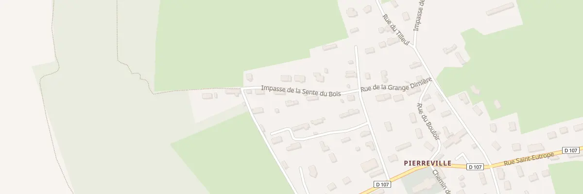 Plan du 3 Imp de la Sente du Bois à Bacqueville-en-Caux