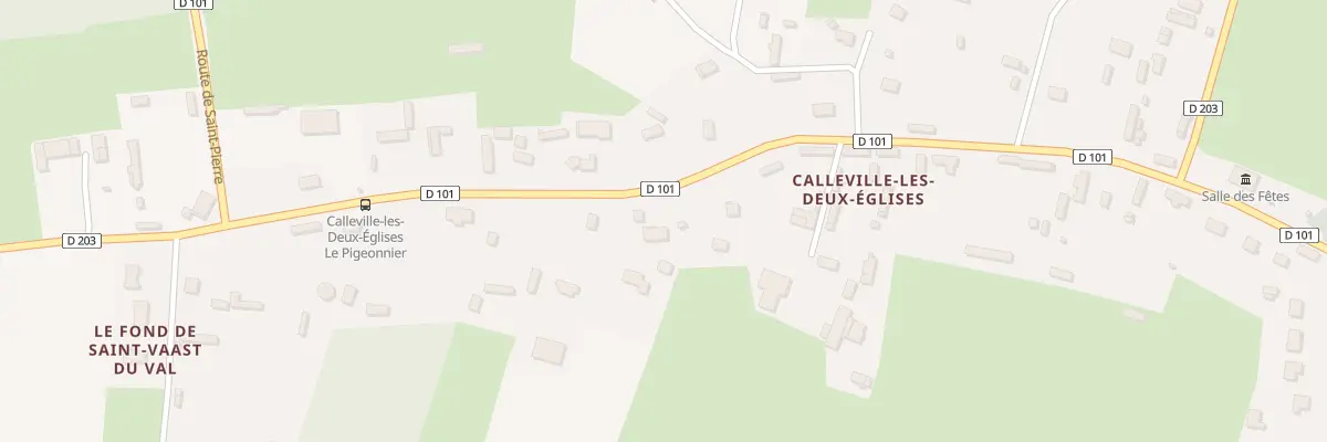 Plan du 482 Rte de la Republique à Calleville-les-Deux-Églises