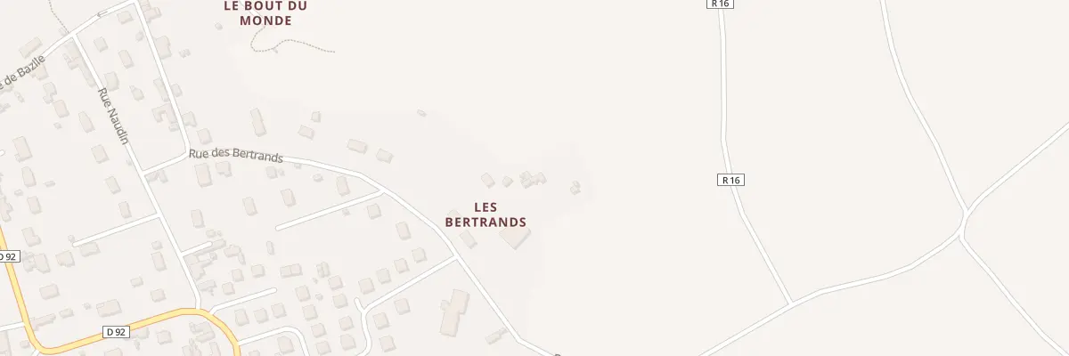 Plan du 22 Rue des Bertrands à Beaulieu-lès-Loches