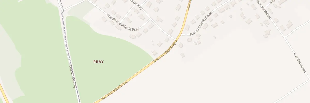 Plan du 74 Rue de la République à Chargé