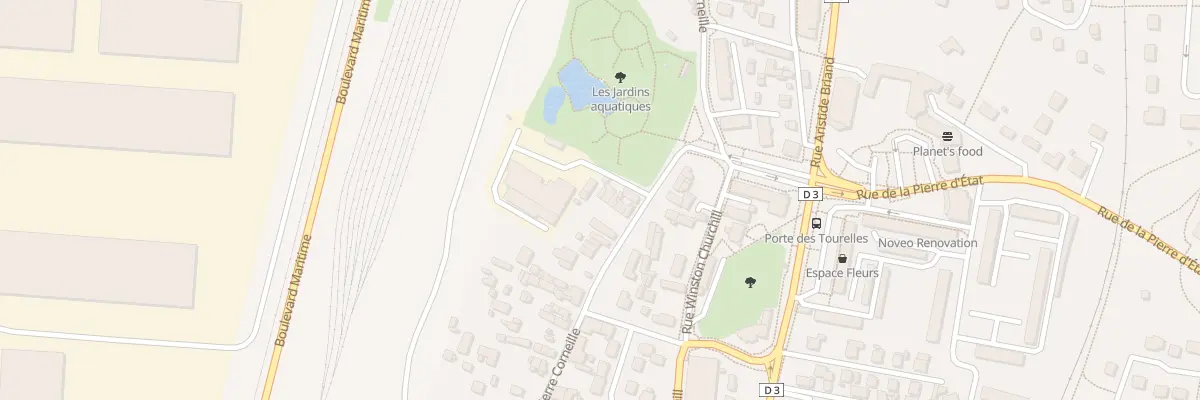 Plan du 702Q Rue Pierre Corneille à Petit-Couronne