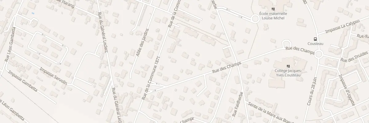 Plan du 564 Rue des Champs à Caudebec-lès-Elbeuf