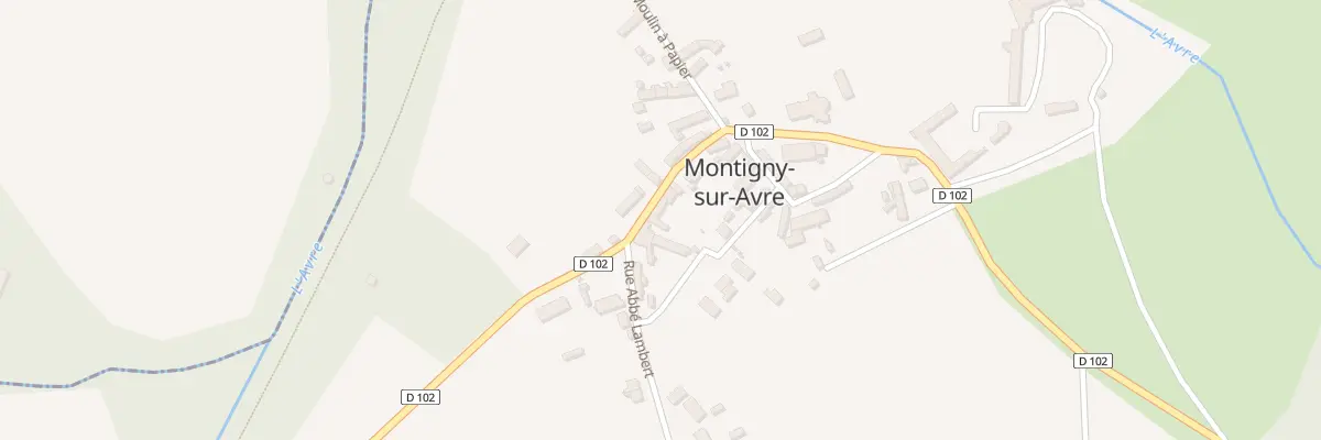 Plan du 749 Rue François de Laval à Montigny-sur-Avre