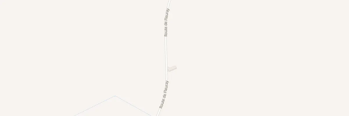 Plan du 100 Rte de Fleuray à Saint-Ouen-les-Vignes